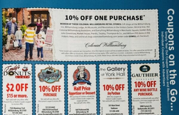 Back in Williamsburg Virginia